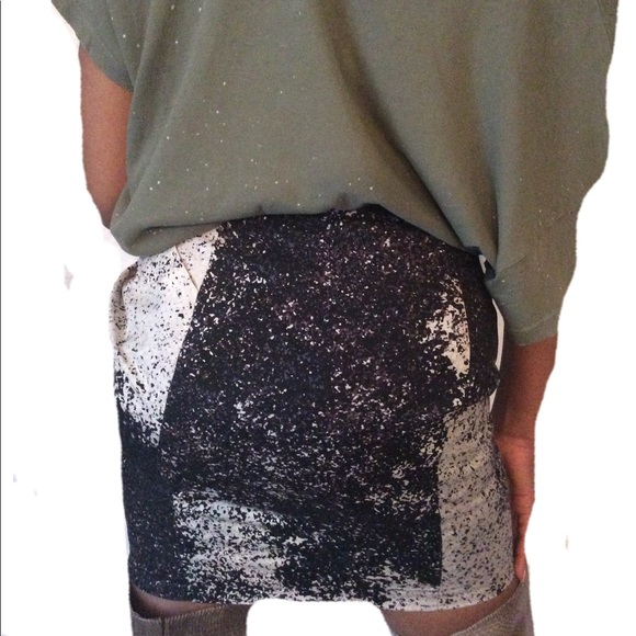 Halston Heritage Draped Faux Wrap Skirt (Size 4) - Picture 7 of 7